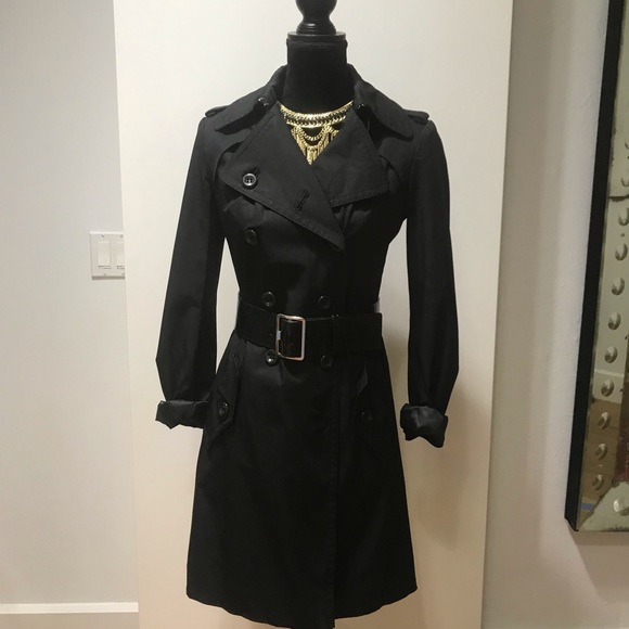 💥SALE💥Zara Black Trench - Picture 2 of 4